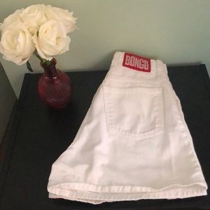 Vintage BONGO Denim “Mom Jean” shorts